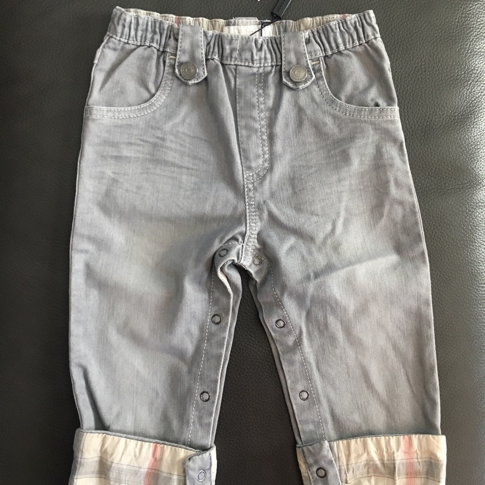 ‼️ NEW WITH TAGS‼️Baby Burberry Gray Jeans